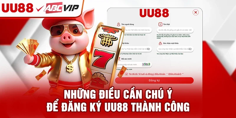 Những điều cần chú ý để đăng ký UU88 thành công